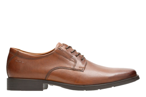 Clarks Tilden Plain 26130097 Mens Brown Oxfords & Lace Ups Plain Toe Shoes