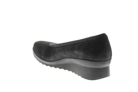 Clarks Caddell Dash 26130513 Womens Black Synthetic Loafer Flats Shoes
