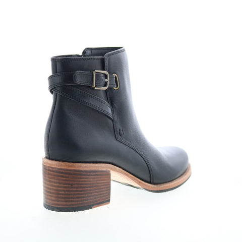 Clarks Clarkdale Jax 26135980 Womens Black Leather Zipper Casual Dress Boots