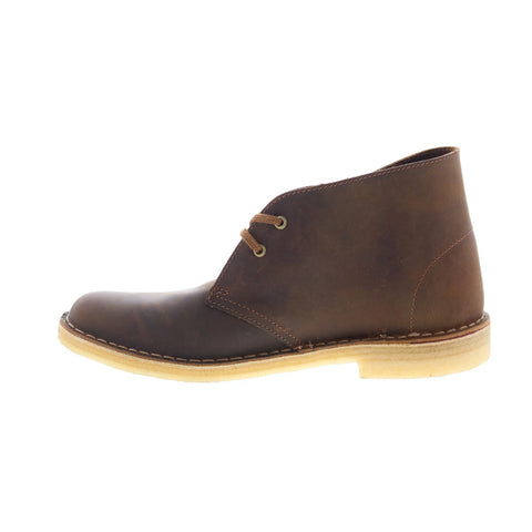 Clarks Desert Boot 26138218 Womens Brown Leather Lace Up Chukkas Boots