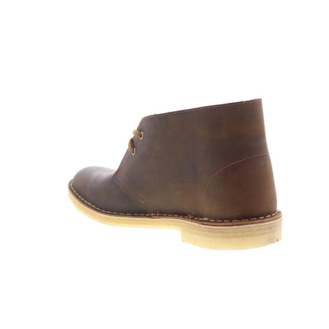 Clarks Desert Boot 26138218 Womens Brown Leather Lace Up Chukkas Boots