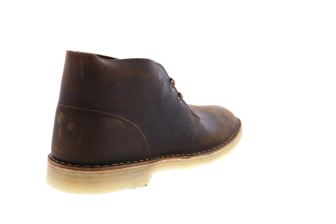 Clarks Desert Boot 26138221 Mens Brown Leather Lace Up Chukkas Boots