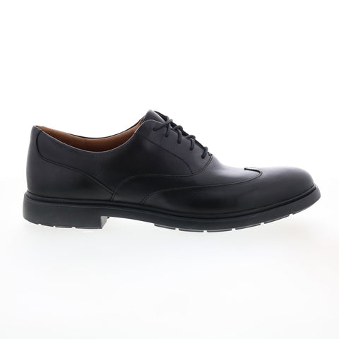 Clarks Un Tailor Wing 26144681 Mens Black Oxfords Wingtip & Brogue Shoes