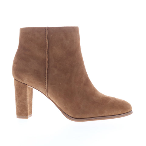Clarks Kaylin Fern 2 26151194 Womens Brown Wide Suede Ankle & Booties Boots
