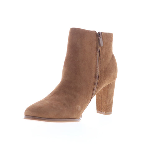 Clarks Kaylin Fern 2 26151194 Womens Brown Wide Suede Ankle & Booties Boots