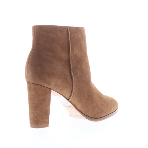 Clarks Kaylin Fern 2 26151194 Womens Brown Wide Suede Ankle & Booties Boots