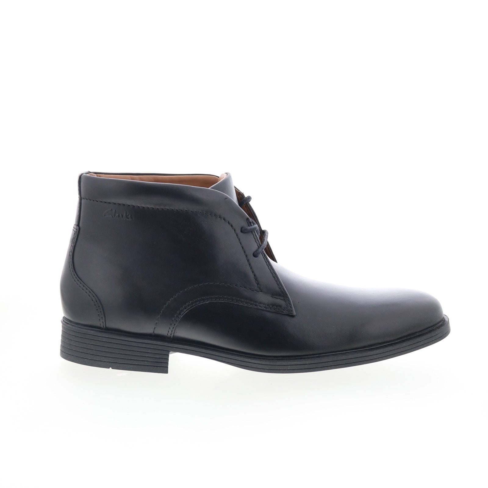 Clarks Black Leather Chukka Boots Clarks - Brandclub - Clarks Men main image 3