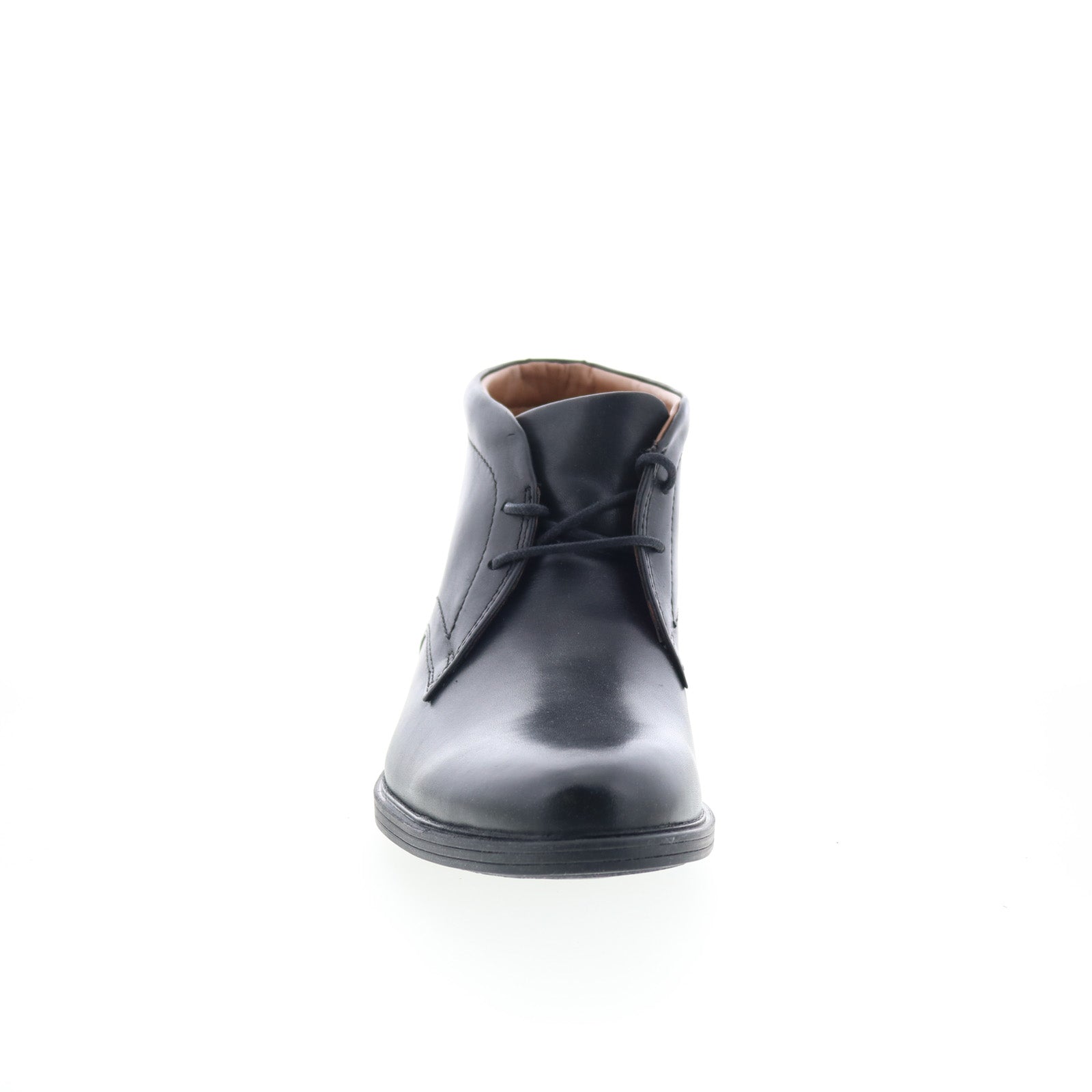Clarks Whiddon Mid 26152914 Mens Black Wide Leather Lace Up 