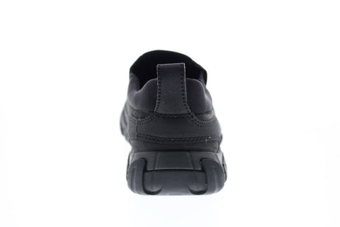 Clarks Grove Step 26153323 Mens Black Wide Leather Lifestyle Sneakers Shoes 