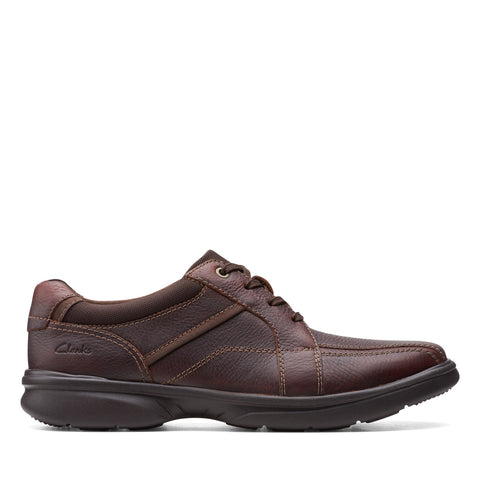 Clarks Bradley Walk Mens Brown Wide Oxfords & Lace Ups Casual Shoes