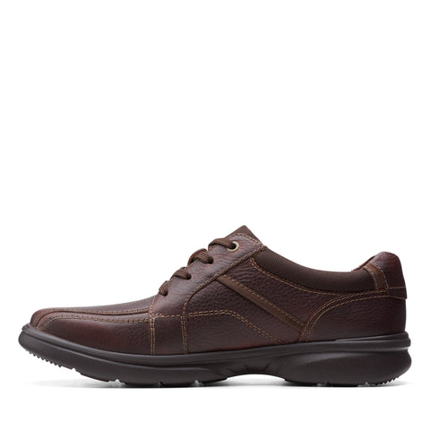 Clarks Bradley Walk Mens Brown Wide Oxfords & Lace Ups Casual Shoes