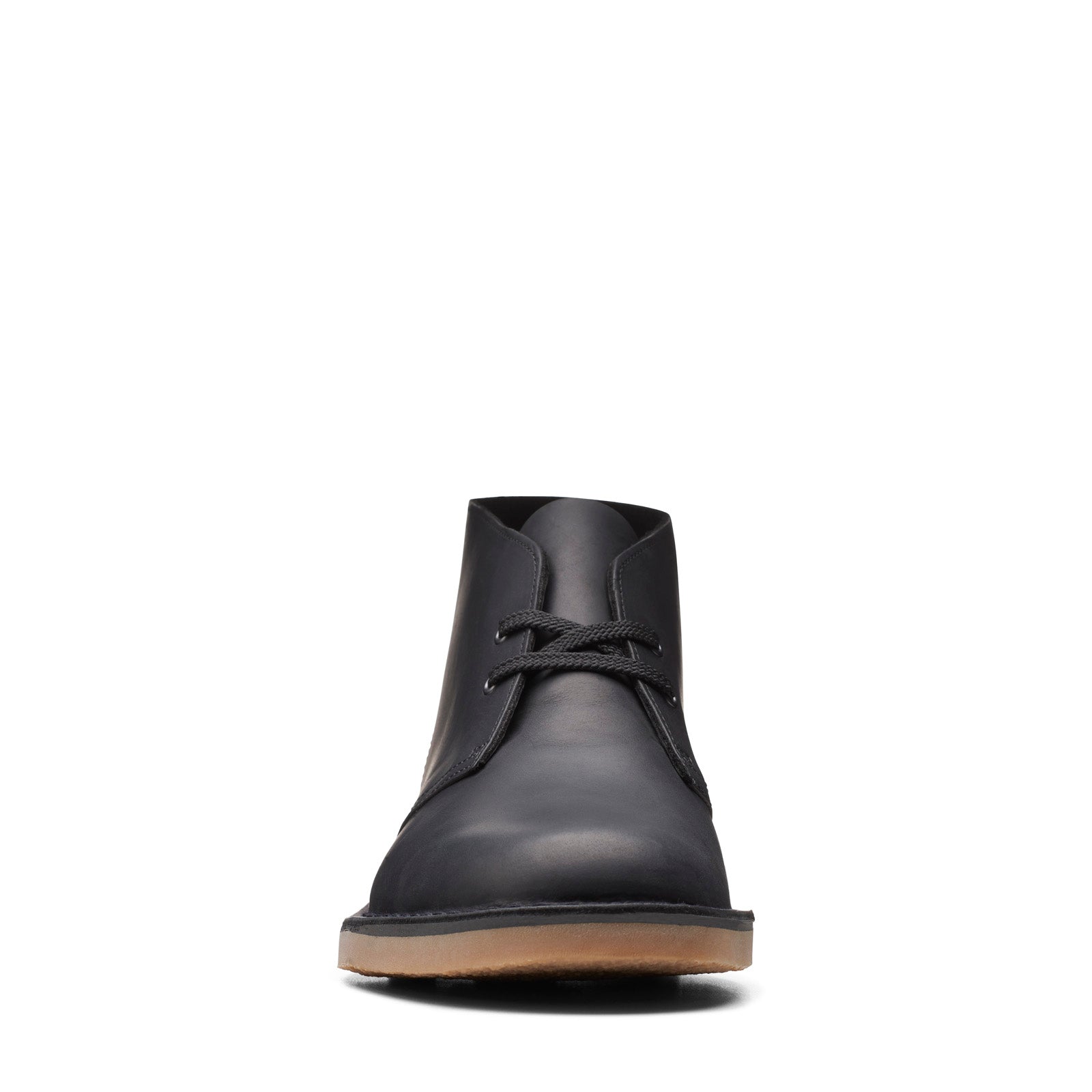 Clarks Bushacre 3 26153529 Mens Black Wide Leather Lace Up  display picture 1