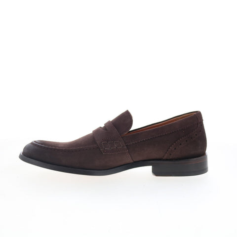 Clarks James Free 26154267 Mens Brown Loafers & Slip Ons Casual Shoes