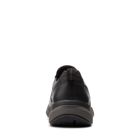 Clarks Wave 2.0 Edge 26155106 Mens Black Loafers & Slip Ons Casual Shoes