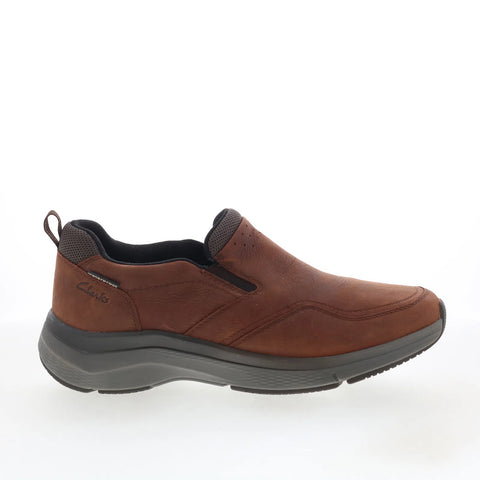 Clarks Wave 2.0 Edge 26155109 Mens Brown Loafers & Slip Ons Casual Shoes