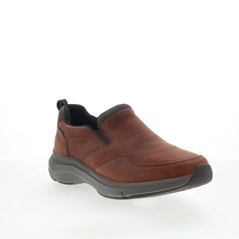 Clarks Wave 2.0 Edge 26155109 Mens Brown Loafers & Slip Ons Casual Shoes