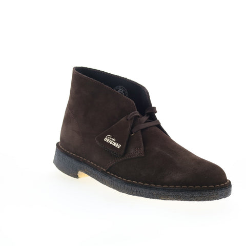 Clarks Desert Boot 26155485 Mens Brown Suede Ankle Lace Up Desert Boots