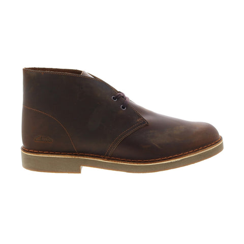 Clarks Desert Boot 2 26155498 Mens Brown Wide Leather Lace Up Chukkas Boots