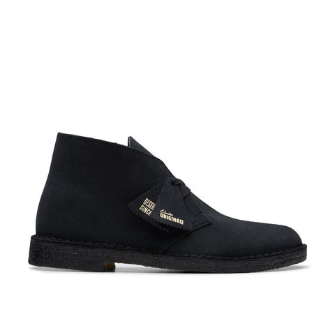 Clarks Desert Boot 26155571 Mens Blue Leather Lace Up Chukkas Boots