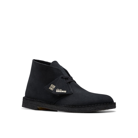 Clarks Desert Boot 26155571 Mens Blue Leather Lace Up Chukkas Boots