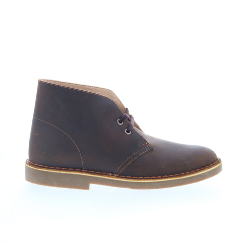 Clarks Desert Boot 2 26155671 Womens Brown Leather Lace Up Chukkas Boots