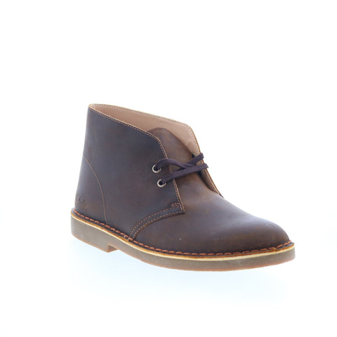 Clarks Desert Boot 2 26155671 Womens Brown Leather Lace Up Chukkas Boots