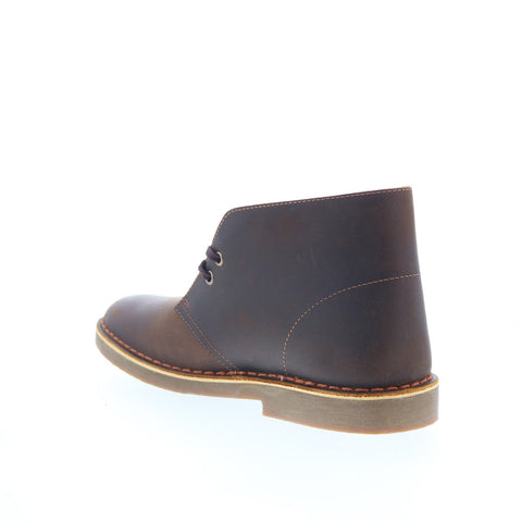 Clarks Desert Boot 2 26155671 Womens Brown Leather Lace Up Chukkas Boots