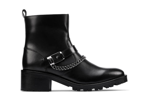 Clarks Roseleigh High 26155708 Womens Black Zipper Leather Casual Boots