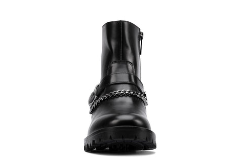 Clarks Roseleigh High 26155708 Womens Black Zipper Leather Casual Boots