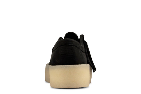 Clarks Wallabee Cup 26158156 Womens Black Oxfords & Lace Ups Casual Shoes
