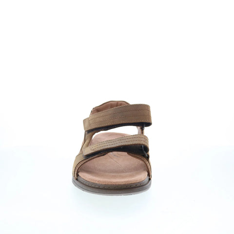 Clarks Nature Trek 26159193 Mens Brown Leather Strap Sport Sandals Shoes