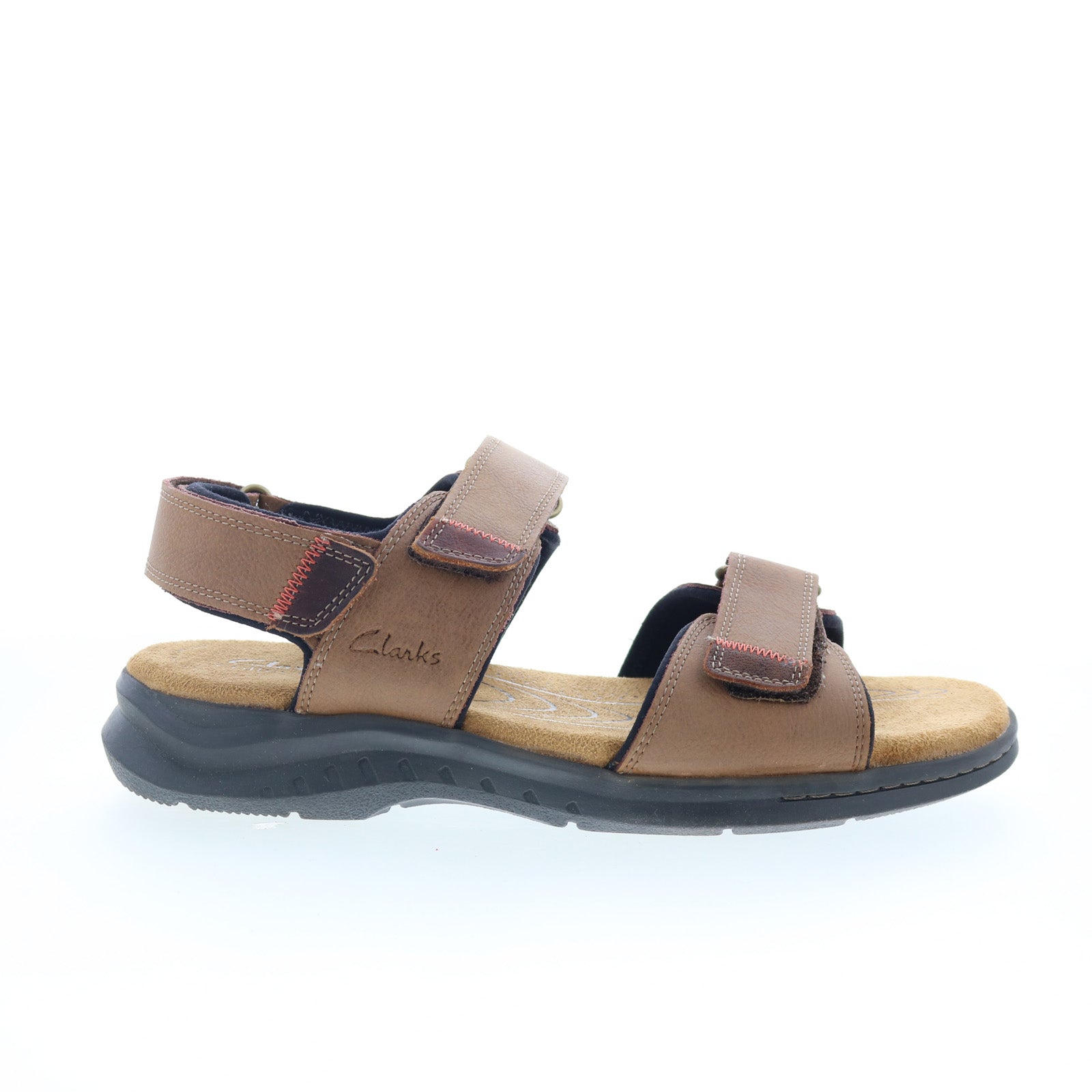 Clarks Hapsford Creek 26159470 Mens Brown Leather Strap  display picture 1
