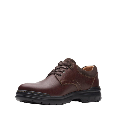 Clarks Rockie 2 Lo GTX Mens Burgundy Oxfords & Lace Ups Casual Shoes