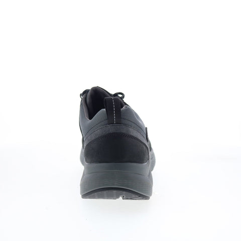 Clarks Wave 2.0 Tie 26161949 Mens Black Leather Lifestyle Sneakers Shoes