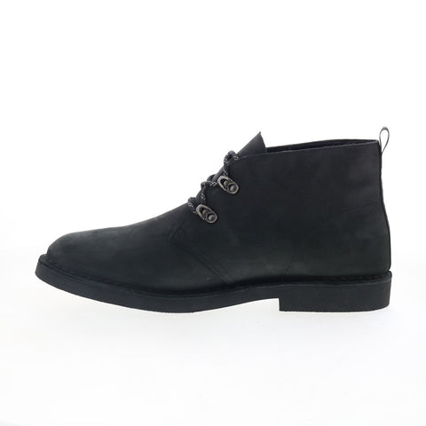Clarks Desert BT2GTX 26162172 Mens Black Nubuck Lace Up Chukkas Boots