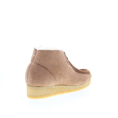 Clarks Wallabee Boot 26162498 Womens Brown Suede Lace Up Chukkas Boots
