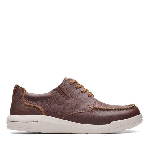 Clarks Driftway Low 26162962 Mens Brown Oxfords & Lace Ups Casual Shoes 
