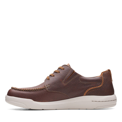 Clarks Driftway Low 26162962 Mens Brown Oxfords & Lace Ups Casual Shoes 
