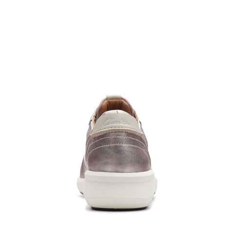 Clarks Un Rio Sprint 26163236 Womens Pink Wide Lifestyle Sneakers Shoes