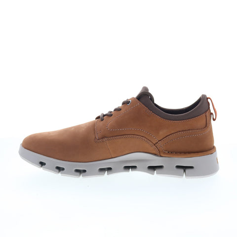 Clarks Nature X Two 26164773 Mens Brown Nubuck Lifestyle Sneakers Shoes 