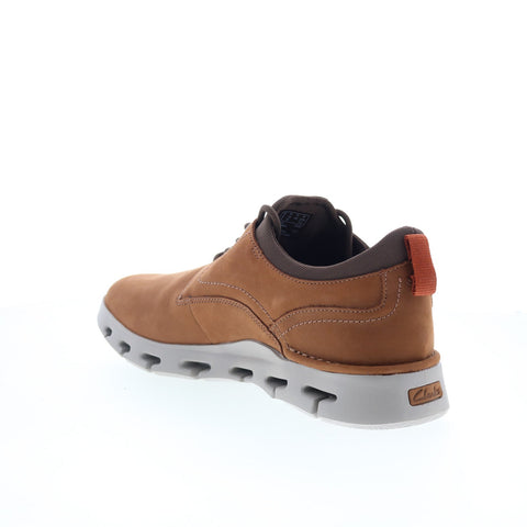 Clarks Nature X Two 26164773 Mens Brown Nubuck Lifestyle Sneakers Shoes 
