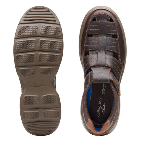 Clarks Bradley Cove 26165268 Mens Brown Loafers & Slip Ons Casual Shoes 