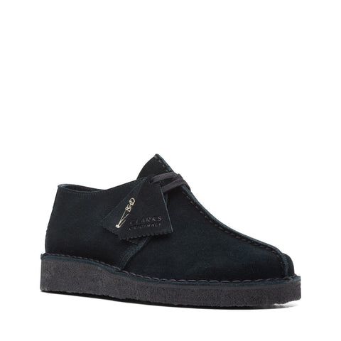 Clarks Desert Trek 26165566 Womens Black Oxfords & Lace Ups Casual Shoes