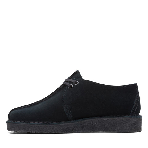 Clarks Desert Trek 26165566 Womens Black Oxfords & Lace Ups Casual Shoes