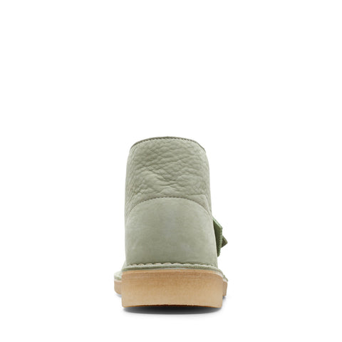 Clarks Desert Boot 26165743 Mens Green Leather Lace Up Chukkas Boots