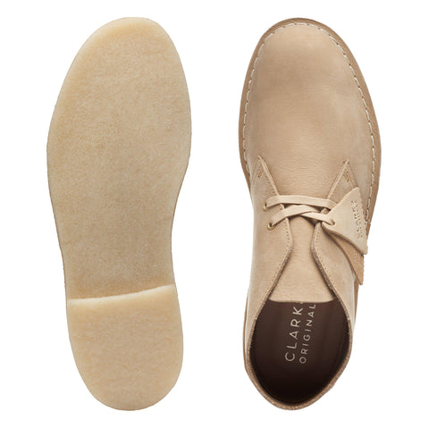 Clarks Desert Boot 26165802 Mens Brown Nubuck Lace Up Desert Boots