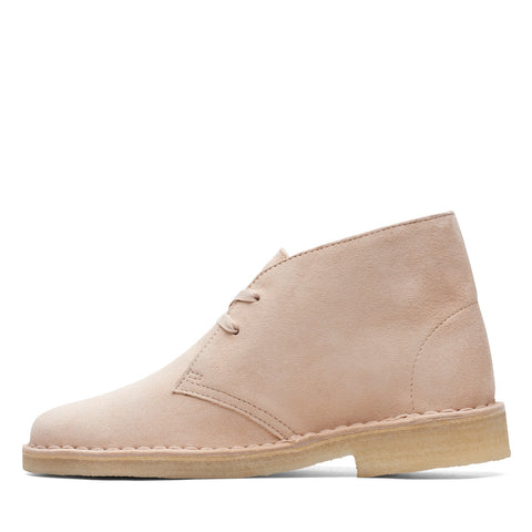 Clarks Desert Boot 26165814 Womens Beige Suede Lace Up Chukkas Boots