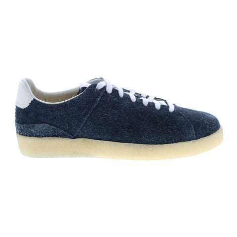 Clarks Tormatch 26165978 Mens Blue Suede Lace Up Lifestyle Sneakers Shoes