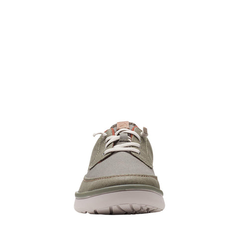 Clarks Cantal Low 26166482 Mens Green Oxfords & Lace Ups Casual Shoes