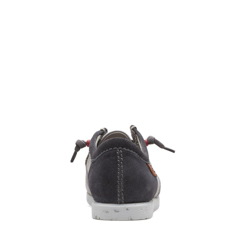 Clarks ShacreLite Moc Mens Gray Wide Oxfords & Lace Ups Casual Shoes